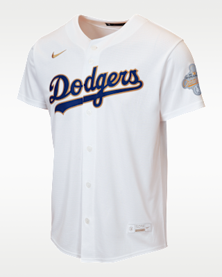 Nike Los Angeles Dodgers ユニフォーム S Los Angeles Dodgers 2025 World Series Champions Gold Series Big